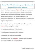 Genesys Cloud Workforce Management Questions with  Answers &lpar;100&percnt; Correct Answers&rpar;