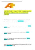 AZ ROC KB-1 Exam 4 2025 Comprehensive Questions and Answers for Guaranteed Success