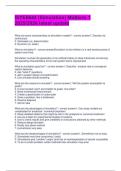 ISYE 6644 &lpar;Simulation&rpar; Midterm 1 &ndash; 2025&sol;2026 Latest Update &vert; Study Guide & Practice Questions &vert; 100&percnt; Pass Guarantee