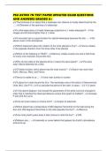 PSU ASTRO 7N TEST PAPER UPDATED EXAM QUESTIONS AND ANSWERS GRADED A&plus;
