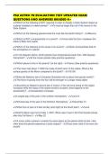 PSU ASTRO 7N EVALUATION TEST UPDATED EXAM QUESTIONS AND ANSWERS GRADED A&plus;