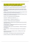 CISR AGENCY OPERATIONS EXAMS SCRIPT UPDATED EXAM QUESTIONS AND ANSWERS GRADED A&plus;