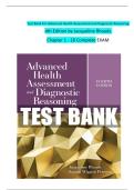 Test Bank For Advanced Health Assessment and Diagnostic Reasoning&comma; 4th Edition by Jacqueline Rhoads&comma; All Chapters 1 - 18&comma; Verified Newest Version