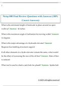 Neiep 800 Final Review Questions with Answers (100%  Correct Answers)