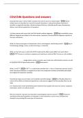 COUC546 Questions and answers 