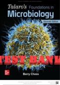 Talaro's Foundations in Microbiology 11th Edition Test Bank &ndash; Chess &ndash; ISBN 9781260252873 &lpar;All Chapters Covered&rpar;