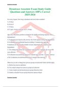 Dynatrace Associate Exam Study Guide Questions and Answers 100&percnt; Correct 2025-2026
