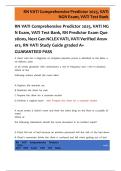 RN VATI Comprehensive Predictor Form A&comma; B&comma; & C&comma; Exam&comma; &lpar;2025 &sol; 2026&rpar; Questions And Correct Verified Answers&comma; 100&percnt; Guaranteed Pass &vert;&vert;Complete A&plus; Guide