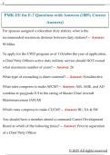 PMK-EE for E-7 Questions with Answers &lpar;100&percnt; Correct  Answers&rpar;