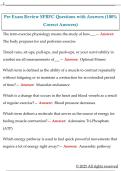 Pre Exam Review SFBFC Questions with Answers &lpar;100&percnt;  Correct Answers&rpar;