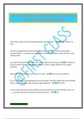 ISO TCFP EXAM 2025&sol;2026 QUESTIONS AND ANSWERS 100&percnt; PASS
