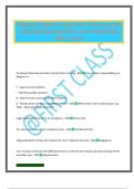 LIFEGUARDING WRITTEN TEST EXAM 2025&sol;2026 QUESTIONS AND ANSWERS 100&percnt; PASS