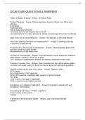 DCJS EXAM QUESTIONS & ANSWERS