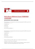 D270 Davis Midterm Exam VERIFIED  ANSWERS 