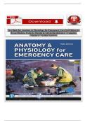 Test Bank for Anatomy & Physiology for Emergency Care 3rd Edition &lpar;Bledsoe&comma; 2020&rpar; &vert; Verified Questions & Complete Chapters