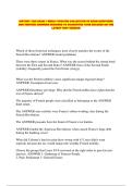 HISTORY 1020 EXAM 1 NEWLY UPDATED COLLECTION OF EXAM QUESTIONS AND VERIFIED ANSWERS DESIGNED TO GUARANTEE YOUR SUCCESS ON THE LATEST TEST VERSION