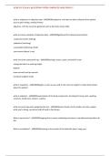 NURS 247 EXAM 1 QUESTIONS WITH COMPLETE SOLUTIONS&excl;&excl;