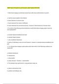 CNMT Exam &num;3 Questions and Answers Latest Update 2025-2026