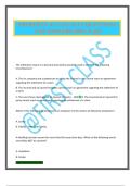PROPERTY & CASUALTY QUESTIONS AND ANSWERS 100&percnt; PASS