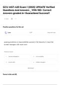 GCU MGT-420 Exam 1 &lpar;2025&rpar; UPDATE Verified Questions And Answers &lowbar; With 100- Correct Answers graded A&plus; Guaranteed Success&excl;&excl;