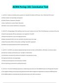 AORN Periop 101 Conclusive Test