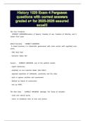 History 1020 Exam 4 Ferguson questions with correct answers graded a&period;pdf