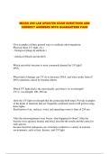  MICROBIOLOGY 290 &sol;MICRO 290 PACKAGED EXAMS&colon; NEWLY UPDATED COLLECTION OF EXAM QUESTIONS AND VERIFIED ANSWERS DESIGNED TO GUARANTEE YOUR SUCCESS ON THE LATEST TEST VERSION