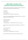 HRCI aPHR &equals; Chapter 2&semi; HR Operations Questions and Answers