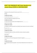 NCATT TEST PREP&sol;NCATT &lpar;AET&rpar; Exam Questions and answers Newest RATED A&plus; 2025&sol;2026 NEW&excl;&excl; 