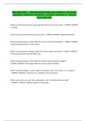 D664 SECTION 1 - REVIEW QUESTIONS AND CORRECT DETAILED ANSWERS