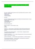 BADM 353 EXAM 1 QUESTIONS AND ANSWERS
