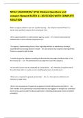 NYLE FLASHCARDS&sol; NYLE Module Questions and answers Newest RATED A&plus; 2025&sol;2026 WITH COMPLETE SOLUTION 
