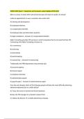 OBHR 3330 Exam 1 Questions and Answers Latest Update 2025-2026