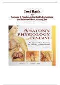 Test Bank for Anatomy & Physiology for Health Professions &lpar;2nd Edition&comma; Colbert&comma; Ankney & Lee&rpar; &ndash; Complete Exam Questions with Answers