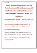 Georgia Residential Purchase and Sale Agreement