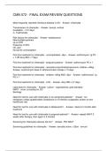 CMN 572 - FINAL EXAM REVIEW QUESTIONS