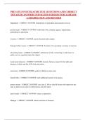 PRIVATE INVESTIGATOR TEST QUESTIONS AND CORRECT DETAILED ANSWERS TOP RATED VERSION FOR ALREADY A GRADED &vert;NEW AND REVISED