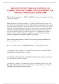 PRIVATE INVESTIGATOR EXAM QUESTIONS AND CORRECT DETAILED ANSWERS TOP RATED VERSION FOR ALREADY A GRADED &vert;NEW AND REVISED