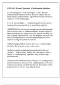 CMN 122 - Exam 1 Questions With Complete Solutions