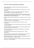 PNVN 1521 EXAM 2 QUESTIONS & ANSWERS