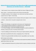 Ontario Private Investigation Prep Mega Exam &ndash; Comprehensive Questions and Verified Answers &lpar;2025&sol;2026&rpar;
