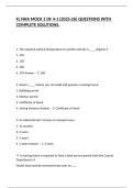 FL NHA MOCK 1 OF 4-1 &lpar;2025-26&rpar; QUESTIONS WITH COMPLETE SOLUTIONS&period;
