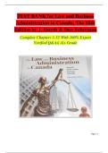 Test Bank For Law and Business Administration in Canada&comma; The&comma; 15th Edition by J E&period; Smyth&comma; Dan Soberman&comma; A J&period; Easson&comma; Shelley McGill Chapter 1-32