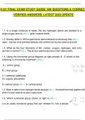 K101 FINAL EXAM STUDY GUIDE&vert; 300 QUESTIONS & CORRECT VERIFIED ANSWERS&vert; LATEST 2025 UPDATE