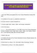 TREBS EXAM 5&vert; COMPLETE QUESTIONS WITH 100&percnt; RATED CORRECT  ANSWERS &vert; GRADED A&plus;&vert; 2025 LATEST UPDATED