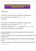 IUPUI BIOLOGY K101 - MARRS&sol;VAUGHN SP' 2025 - EXAM 1 - CHAPTERS 1-6&semi;  LABS 1-3 QUESTIONS AND ANSWERS