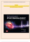 Human Physiology (16th Edition) – Stuart Fox | Complete Test Bank with Verified A+ Questions and Answers