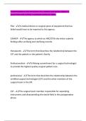COMPREHENSIVE CERTIFICATION STYLE EXAMS QUIZ WITH COMPLETE QUESTIONS AND CORRECT ANSWERS &lpar;VERIFIED 100&percnt;&rpar;