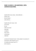 NURS 711 EXAM 2 &vert; 103 QUESTIONS &vert; WITH COMPLETE SOLUTIONS&period;