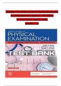 Seidel's Guide to Physical Examination 10th Edition by Ball & Dains A&plus;